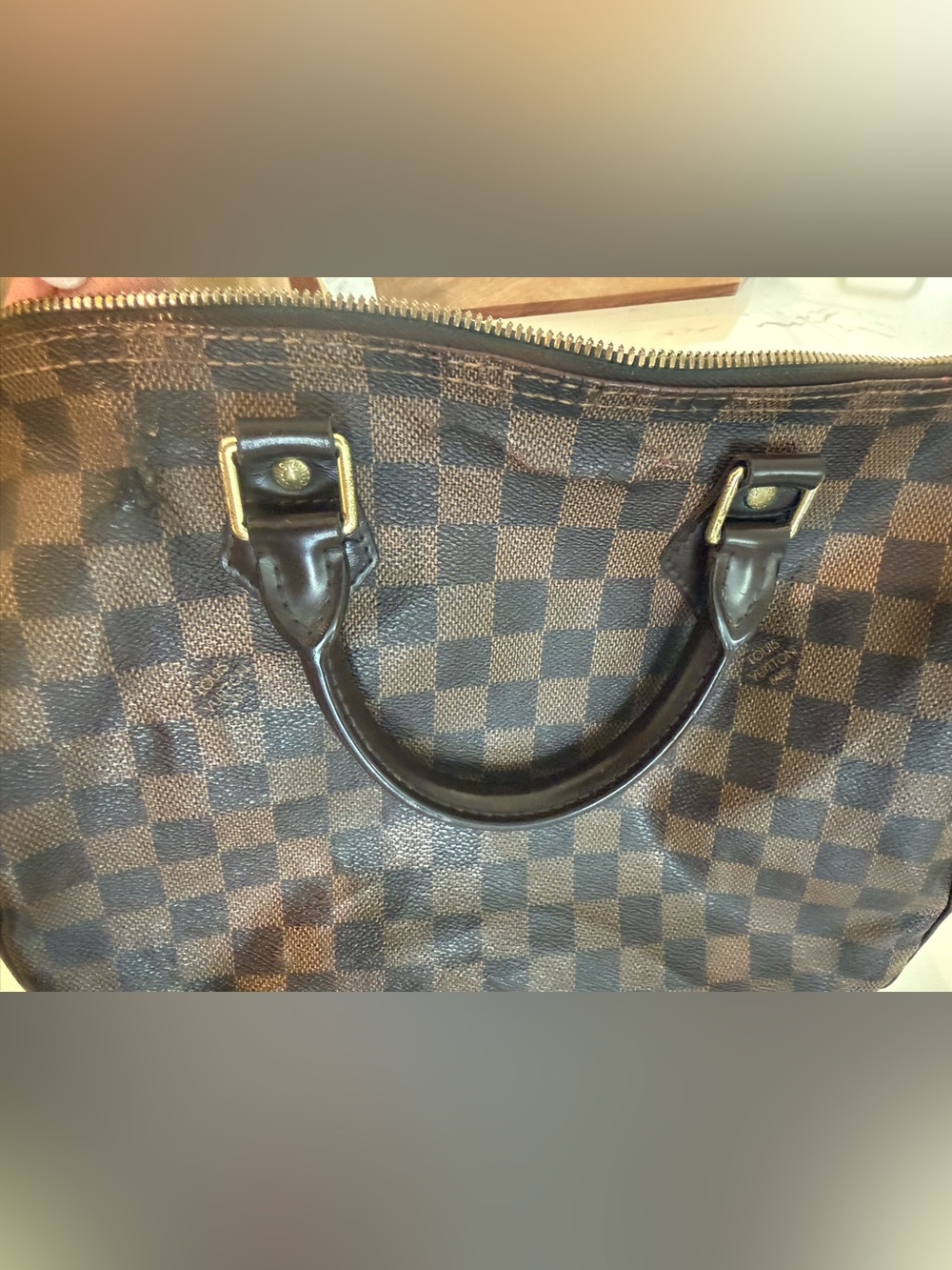 Louis Vuitton Speedy 30 Bandoulière Damier Ebene Handbag – Classic LV - Picture 7 of 11